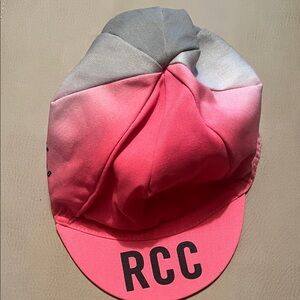 Rapha Pink and Gray Cycling Cap